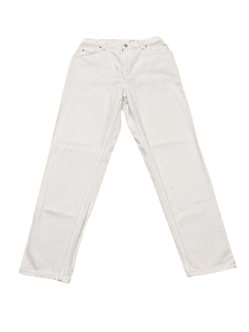 Vintage Levi’s Orange Label White Denim Jeans 30x30 Made in USA 1997